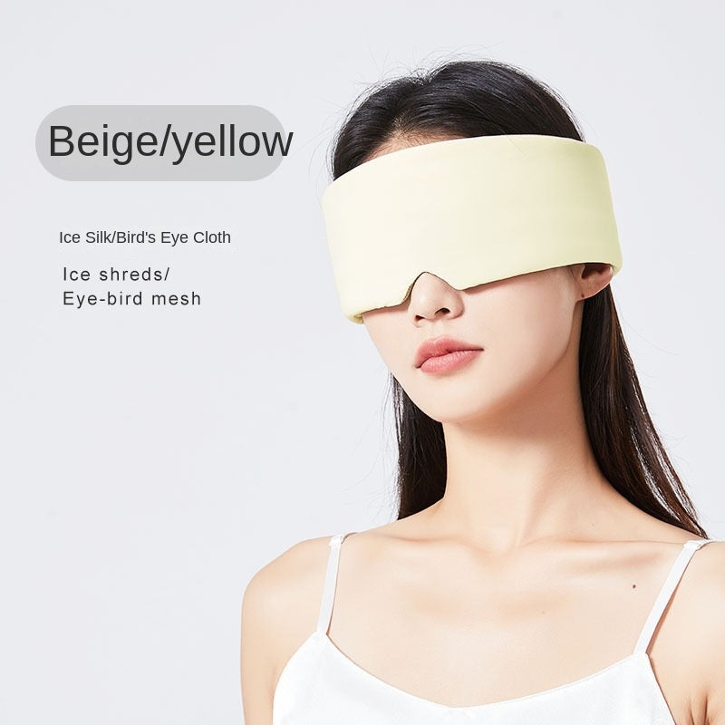 Slaapmasker voor volledige verduistering, kantoor, reizen en dutjes, alles-in-één oogbescherming