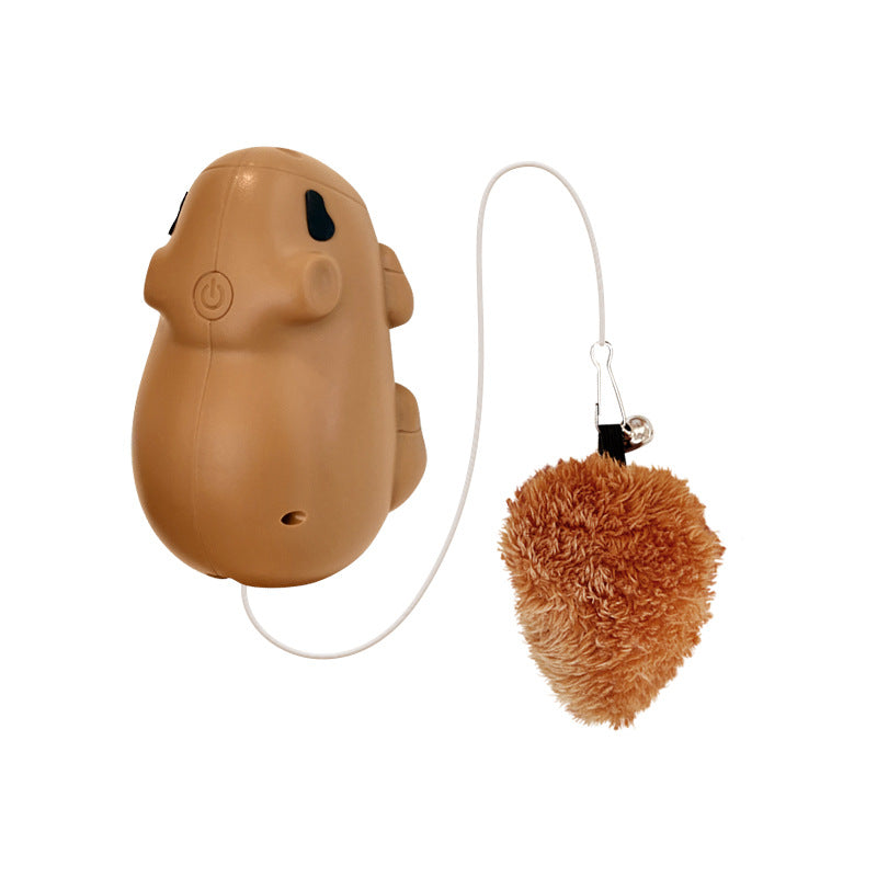 Smart Automatic Capybara Cat Toy Interactive Elevating Ball For Pets