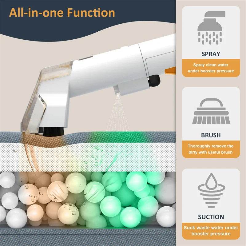 750W High Power Spot Clean 15KPa Handheld card for toilet for Sofa grain Spray replaced Machine Clean Machine V - Quality Shopping Centre