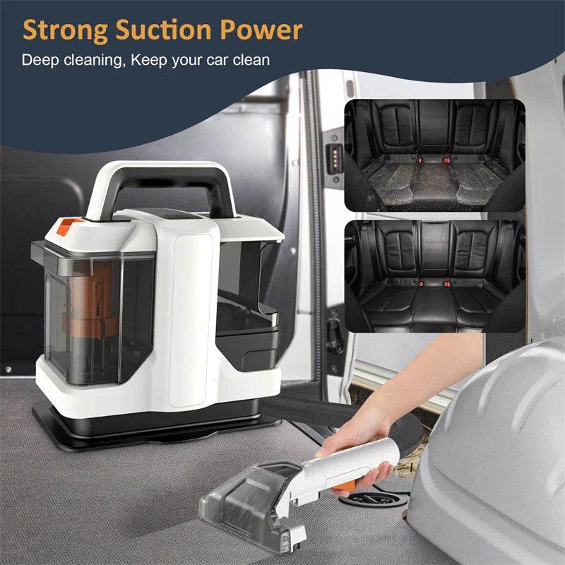 750W High Power Spot Clean 15KPa Handheld card for toilet for Sofa grain Spray replaced Machine Clean Machine V - Quality Shopping Centre