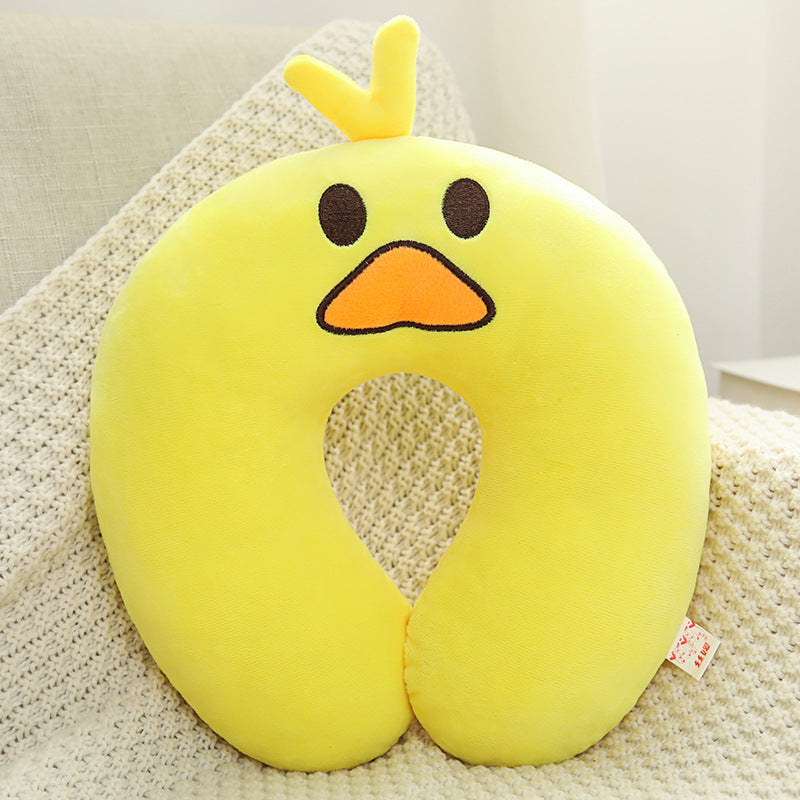 U-shaped Neck Pillow Travel Car Portable Office Nap Pillow for Neck Support