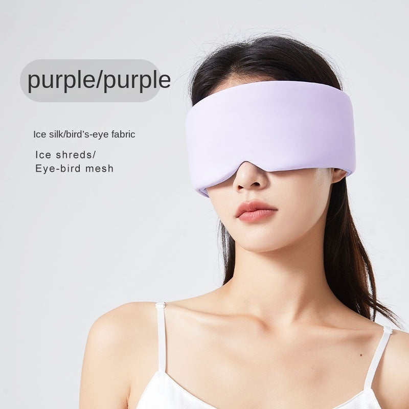 Slaapmasker voor volledige verduistering, kantoor, reizen en dutjes, alles-in-één oogbescherming