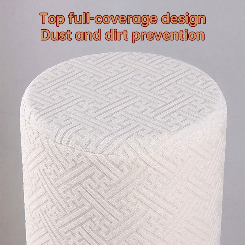 Housse de protection anti-poussière minimaliste pour climatiseur sur pied - Forme cylindrique, haute élasticité, taille universelle pour unités au sol de 3P grande taille
