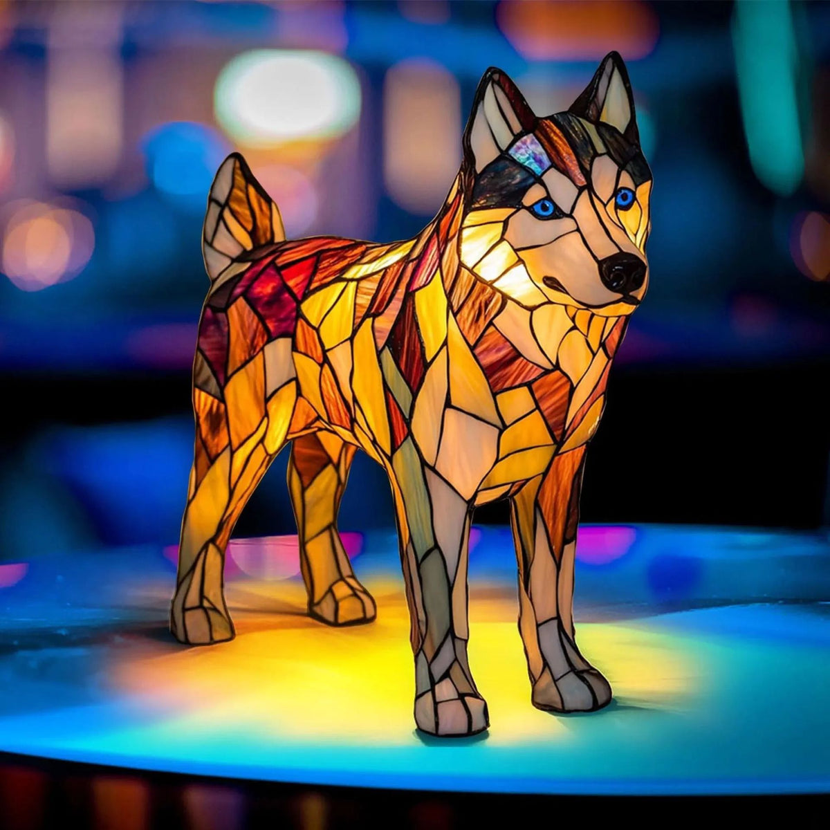 Teckel Lamp - Bigfoot Lamp Hars Standbeeld LED Decoratieve Verlichting