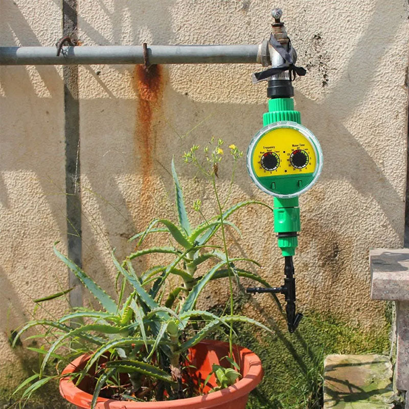 Digitale programmeerbare watertimer voor tuinirrigatie - LCD-display, automatische aan/uit-functie, weerbestendig ontwerp