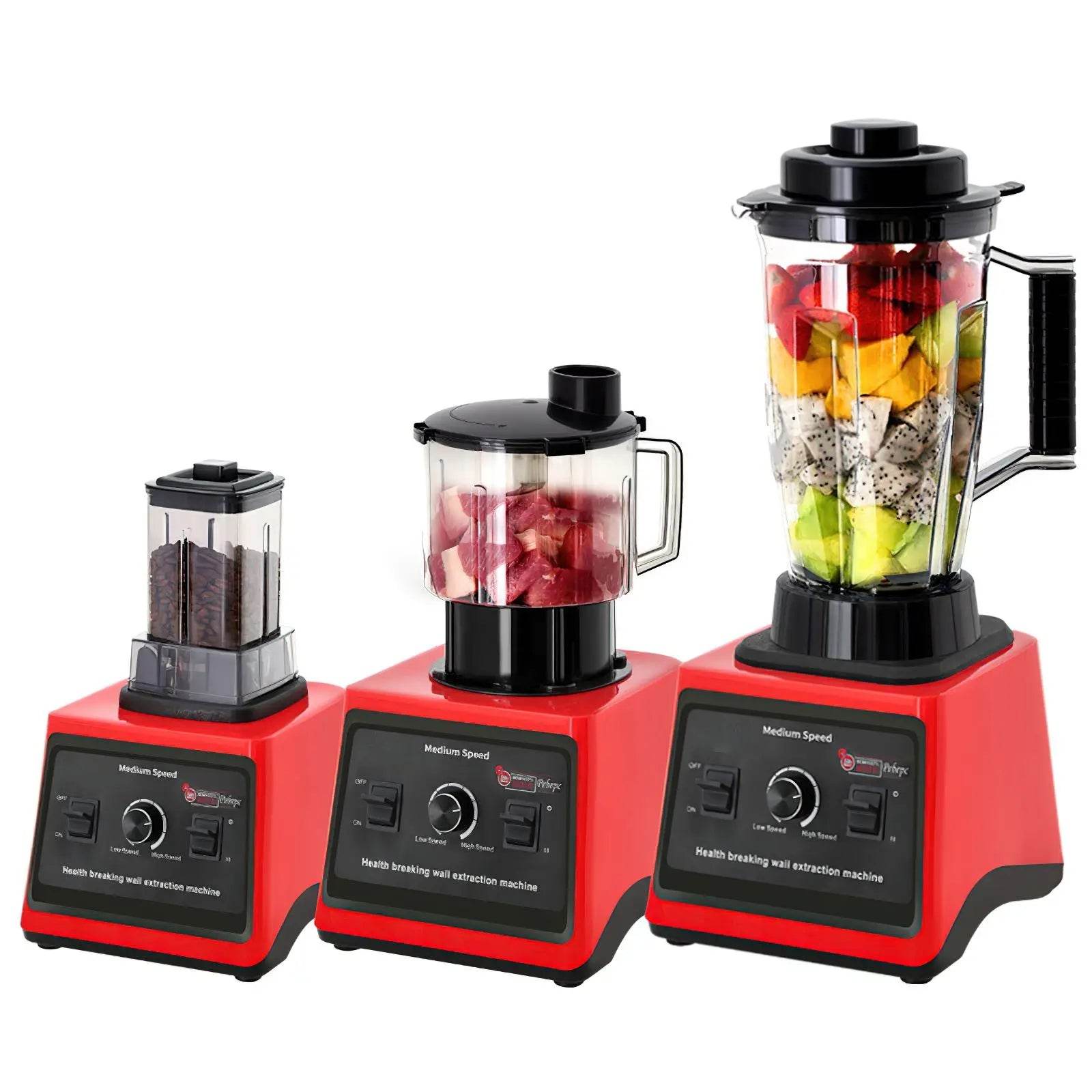 9500W Powerful Blender Mixer Juicer Smoothie Maker Table Blenders 3L Container Food Processor Blender Mixer for Ice Nut Fruit - Quality Shopping Centre