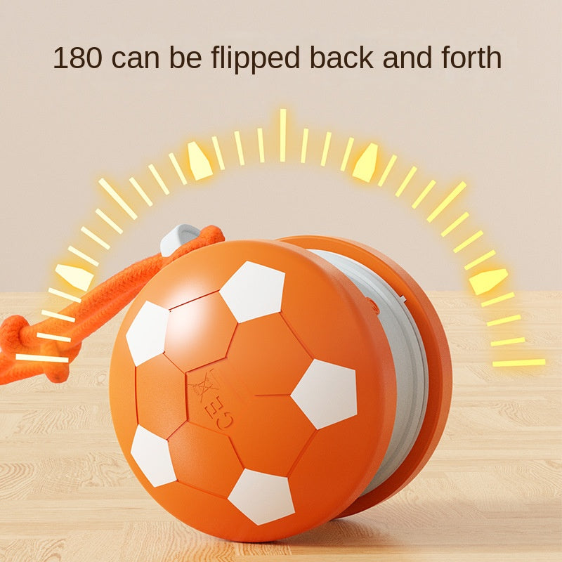 Smart Rolling Ball Dog Toy World Cup Edition Interactive Blue Orange