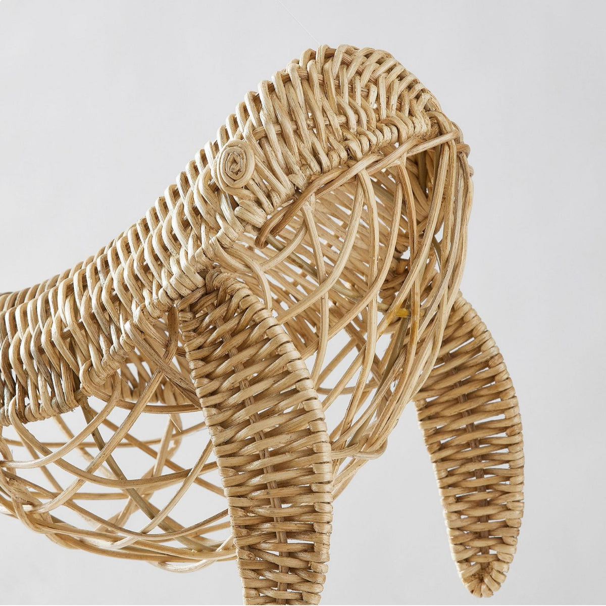 Handgemaakte rotan walvis wanddecoratie voor kinderkamer, fotografie-rekwisieten, woondecoratie, geweven ornament