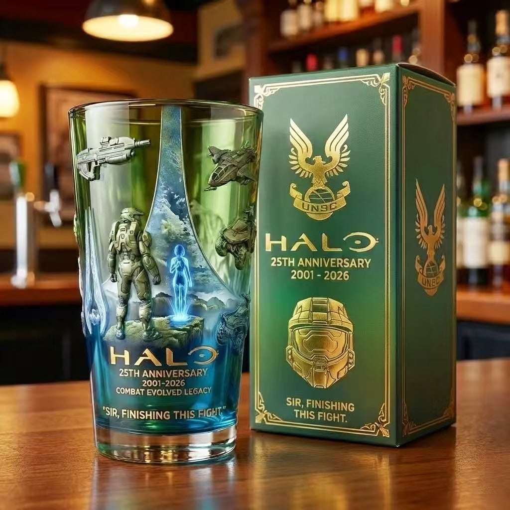 Gekleurde glazen bierfles