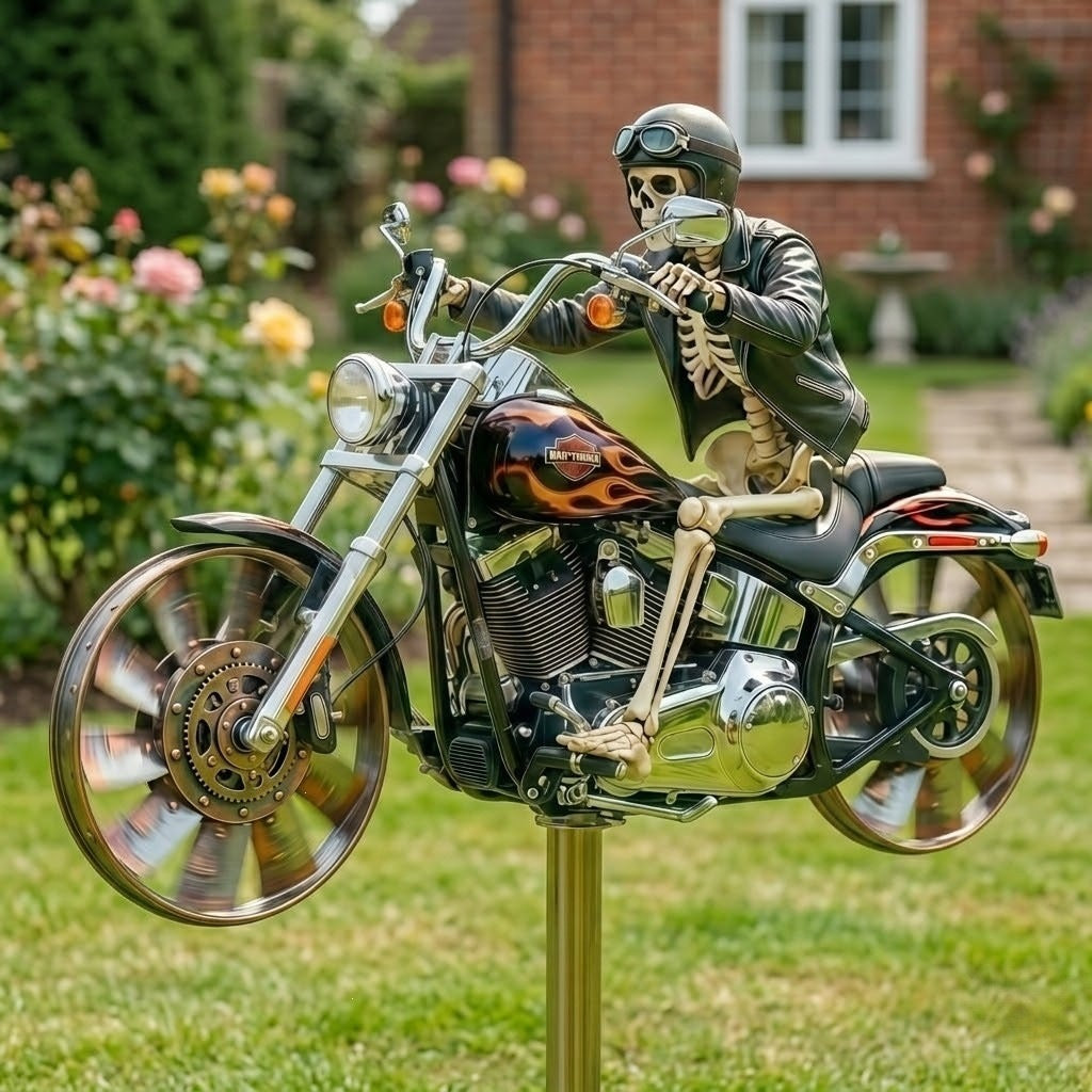 Metalen windmolen Pilot Snoopy voor in de tuin, tuindecoratie voor buiten