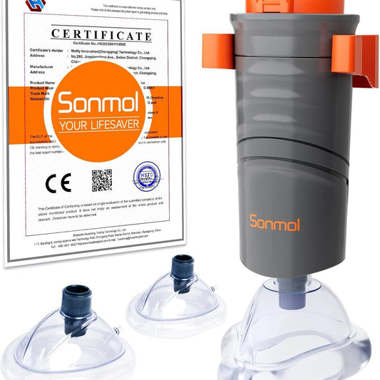 Sonmol automatic Choking rescue anti choking device aiway throat obstruction blockage removal manual suction emergency