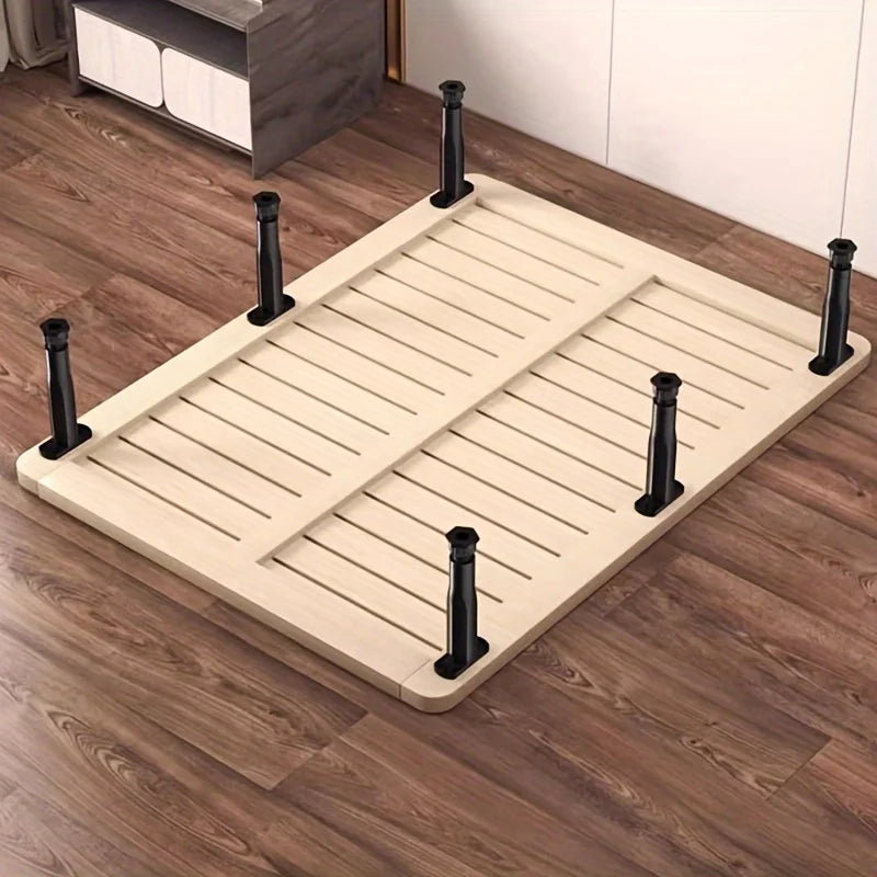 Adjustable Bed Frame Support Legs,5.31"-8.66"Heavy Duty Plastic Furniture Feet-Ideal for Beds,Sofas,Tables, with Screws Included