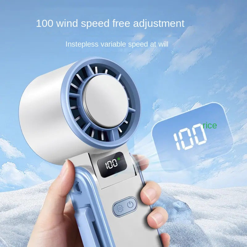 Handheld hogesnelheidsventilator voor ijskoeling