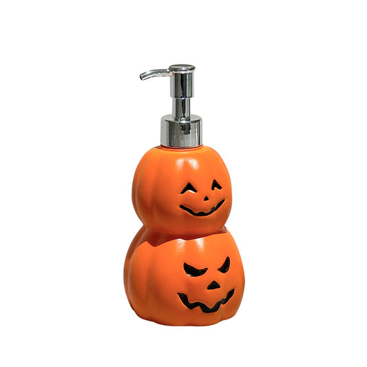 Ghost face pumpkin shaped bottle