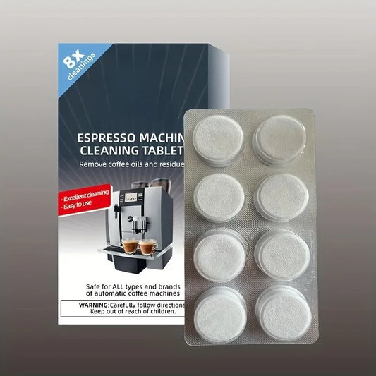Tablettes de nettoyage pour machine à espresso, détartrant, solution de nettoyage, pastilles de nettoyage, comprimés spéciaux pour le café
