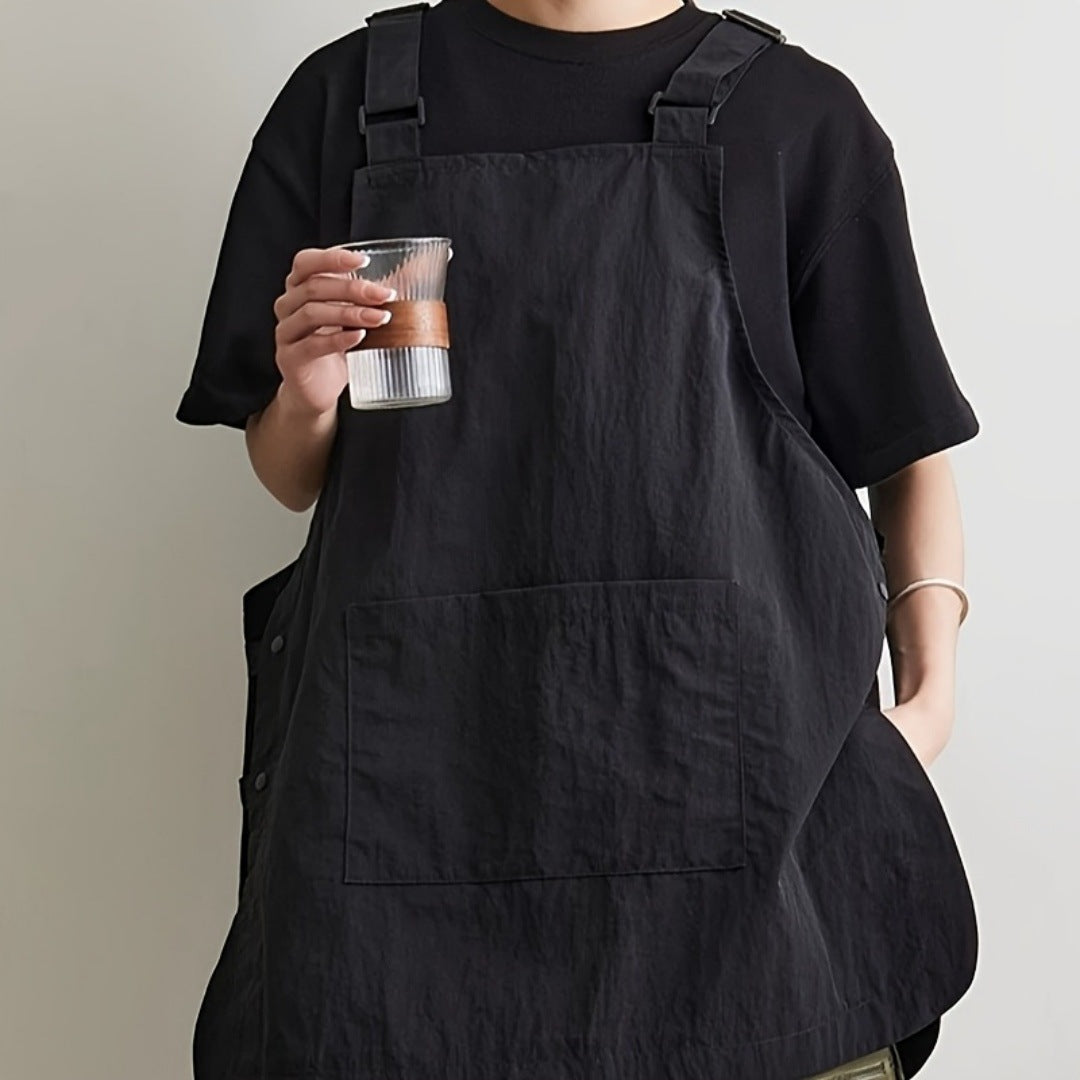 Waterbestendig unisex keukenschort voor thuisgebruik en in koffiezaken
