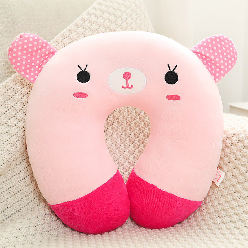 U-shaped Neck Pillow Travel Car Portable Office Nap Pillow for Neck Support
