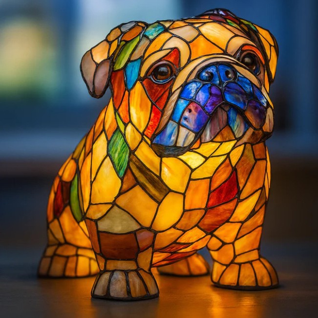 Teckel Lamp - Bigfoot Lamp Hars Standbeeld LED Decoratieve Verlichting