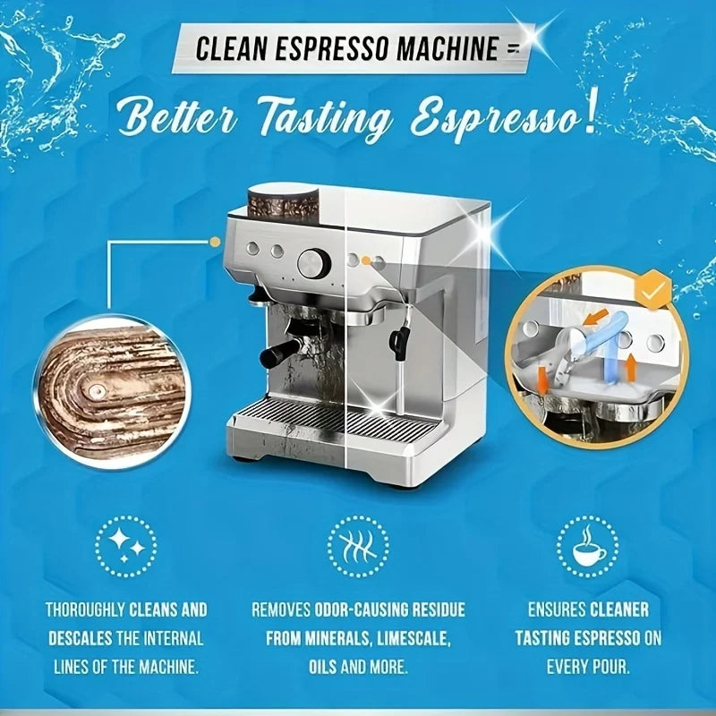 Espresso Machine Cleaning Tablets Descaling-Backflush Oil Remover Solution Cleaner Clean Tablet,Special Cleaning Pill For Coffee