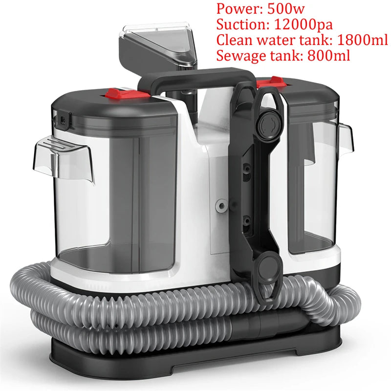 750W High Power Spot Clean 15KPa Handheld card for toilet for Sofa grain Spray replaced Machine Clean Machine V