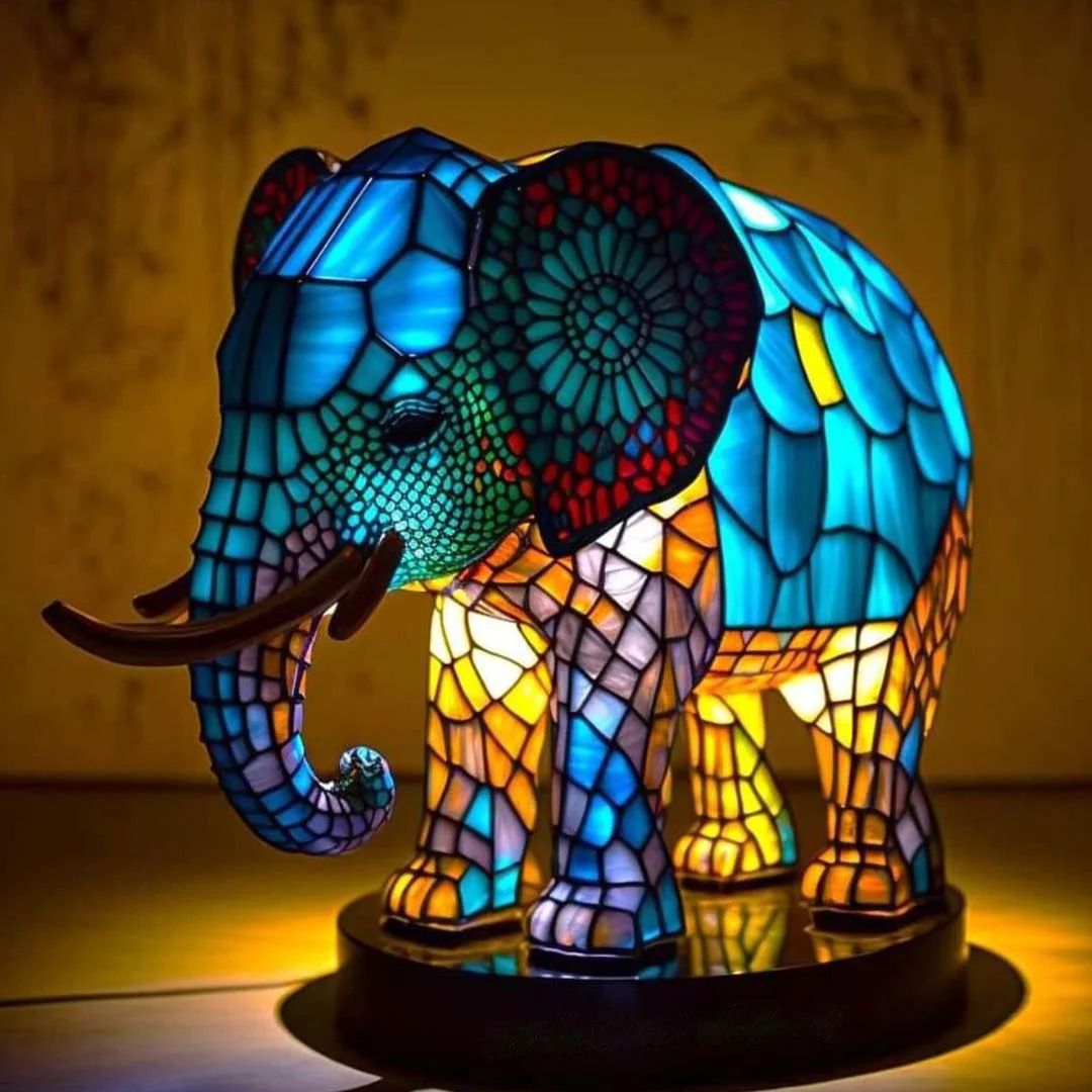 Teckel Lamp - Bigfoot Lamp Hars Standbeeld LED Decoratieve Verlichting