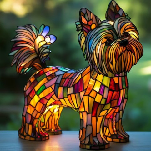 Teckel Lamp - Bigfoot Lamp Hars Standbeeld LED Decoratieve Verlichting