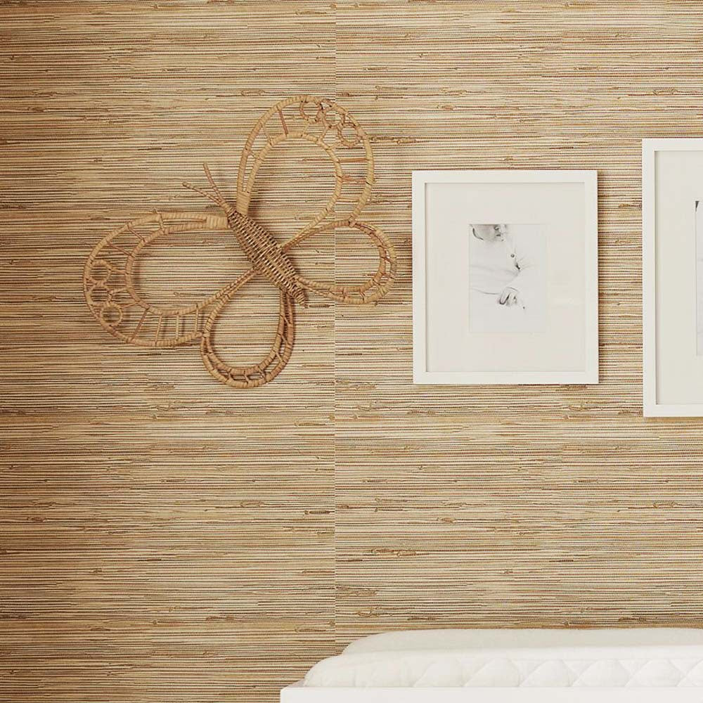 Scandinavische stijl geweven decoratieve grasvlinder wandhanger voor thuis, hotel, fotorekwisieten en interieurdecoratie