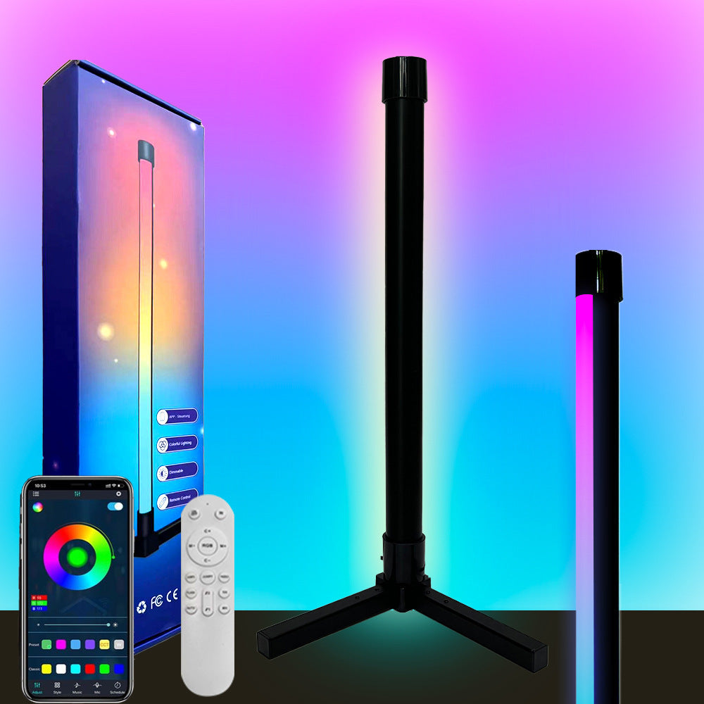 RGB vloerlamp met afstandsbediening en app-besturing
