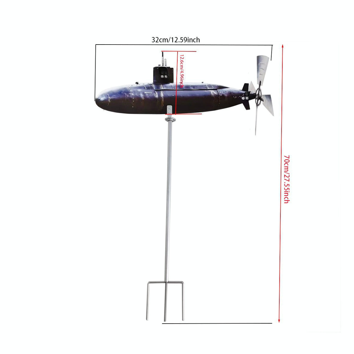 Metalen windmolen Pilot Snoopy voor in de tuin, tuindecoratie voor buiten