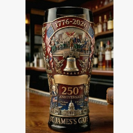 Gekleurde glazen bierfles