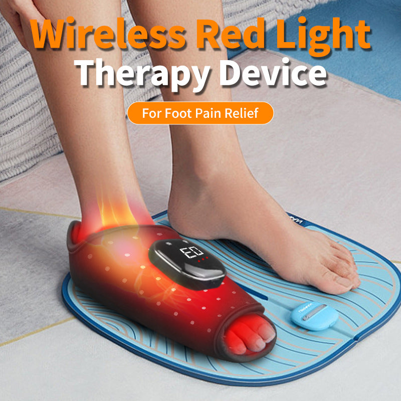 Chaussures de thérapie par la lumière rouge avec recharge sans fil