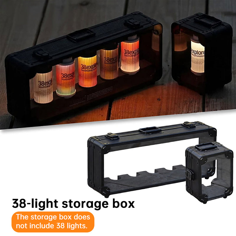 Aluminium opberg- en displaykoffer voor 38 KT / 38 Explore – Lichtgewicht beschermende organizer (lamp niet inbegrepen)