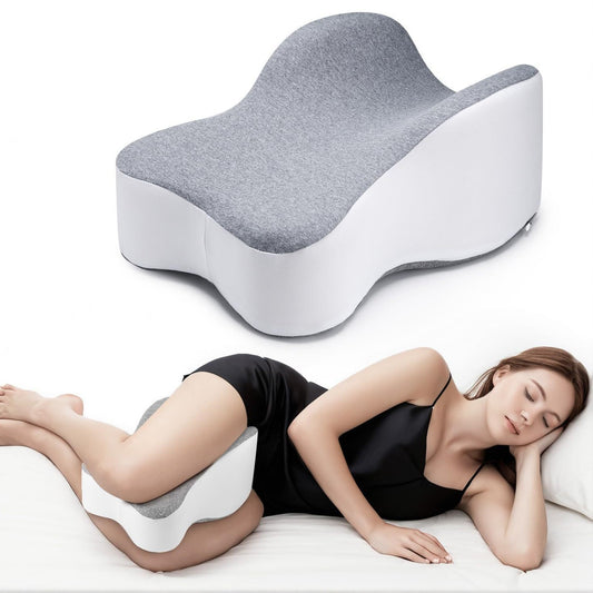 Butterfly-Shaped Memory Foam Leg Pillow for Side Sleepers, Pregnancy Pillow, Knee Pillow, Body Support Pillow