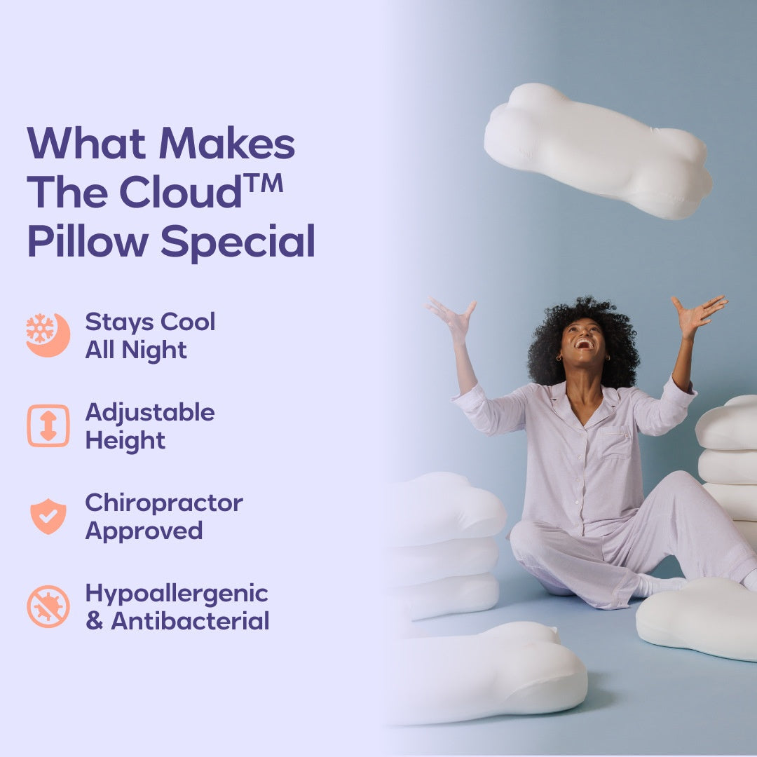 Cloud Pillow Memory Cotton Pillow Side Sleeping Pillow Core Children's Pillow Memory Cotton