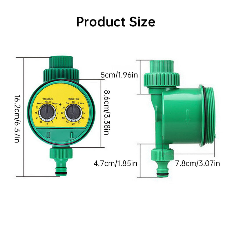 Digitale programmeerbare watertimer voor tuinirrigatie - LCD-display, automatische aan/uit-functie, weerbestendig ontwerp
