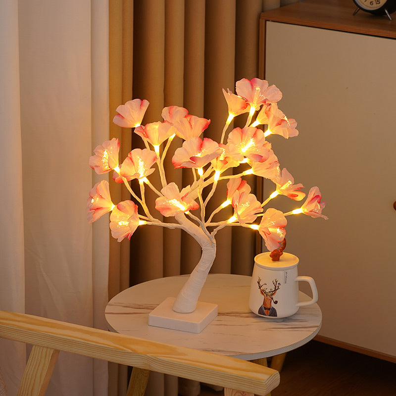 Glasvezelboom LED-verlichting feestdecoratie lichtboom Thanksgiving binnen buiten landschap woondecoratie boomlamp