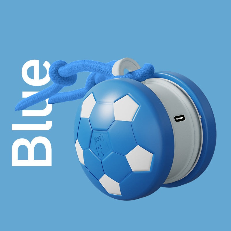 Smart Rolling Ball Dog Toy World Cup Edition Interactive Blue Orange