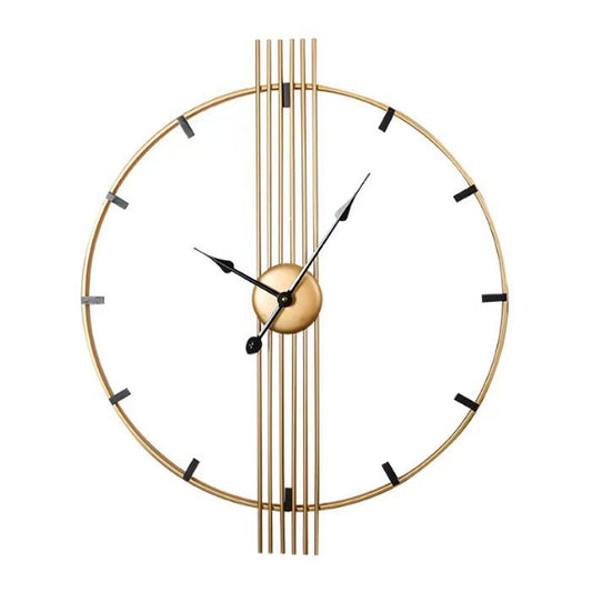 60CM Retro Decorative Wall Clock Iron Art Creative Unique Clock