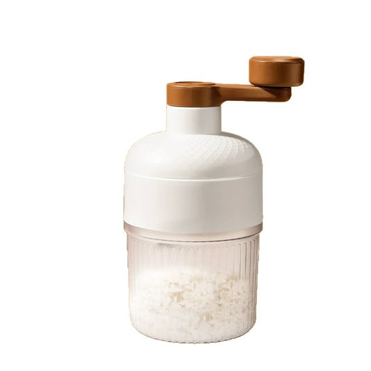 Hand Cranked Ice Crusher Machine for Home Use, Small Snow Cone Maker, Ice Shaver, Manual Ice Crusher, Portable Ice Shaving Machine for Street Vending