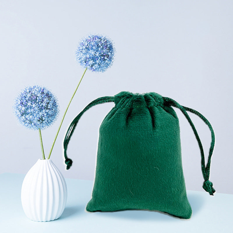 Pluche stoffen bundeltasje