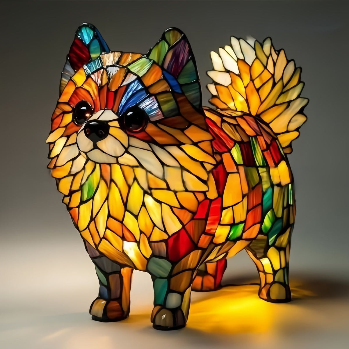 Teckel Lamp - Bigfoot Lamp Hars Standbeeld LED Decoratieve Verlichting