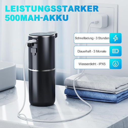 Slimme automatische schuimzeepdispenser met sensor voor thuisgebruik - Elektrische vloeibare zeepdispenser met touchless-technologie