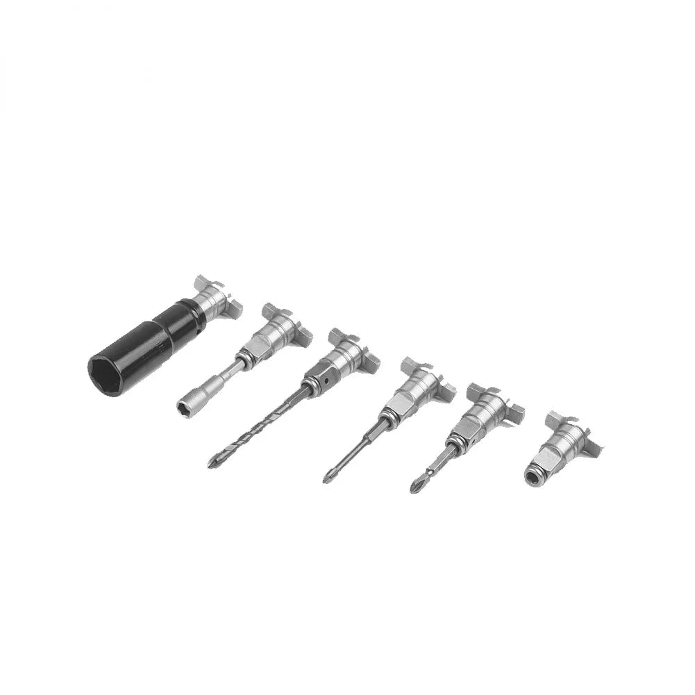 18V elektrische borstelloze slagmoersleutel as-accessoires voor tweeërlei gebruik, snoerloze sleutelonderdeel, boormachine-accessoire