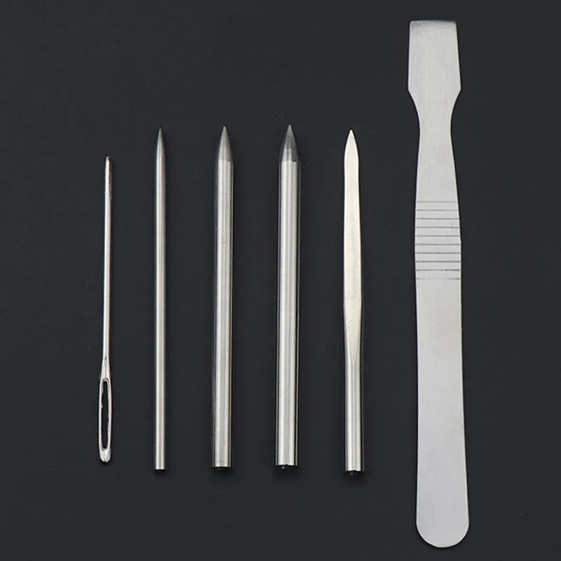Paracord Knitting Tool Set Aluminium Parachute Cord Needles Bracelets DIY Weave Tool Umbrella Rope