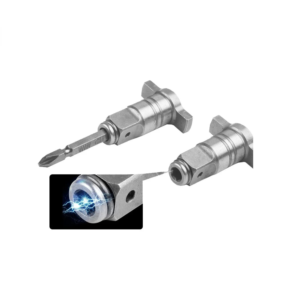 18V elektrische borstelloze slagmoersleutel as-accessoires voor tweeërlei gebruik, snoerloze sleutelonderdeel, boormachine-accessoire