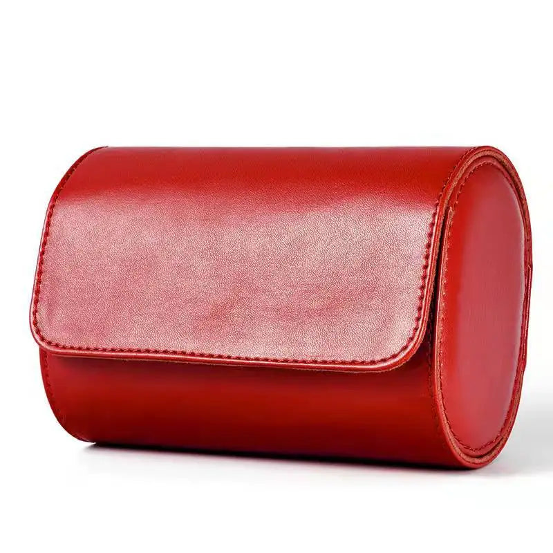 Watch Case Travel Organizer - Watch Roll Case - 3 Watch Case Display Storage for Men - Watches Accessory Gift