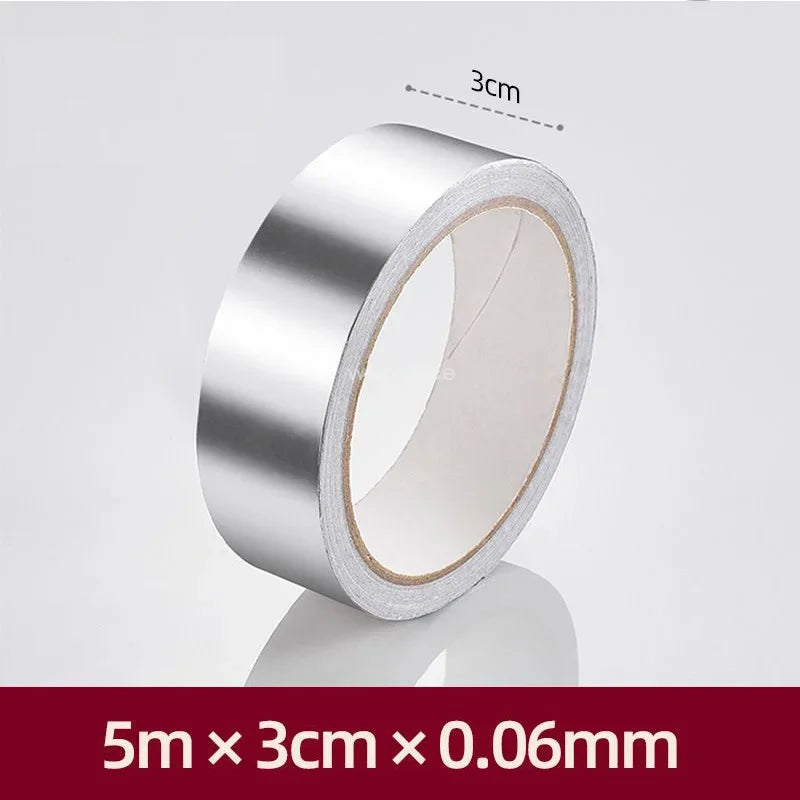 Extra Strong Tape Kitchen Aluminum Foil Tape Is Oil-proof, Waterproof and Mildew-proof and Can Be Attached To The Stove and Sink