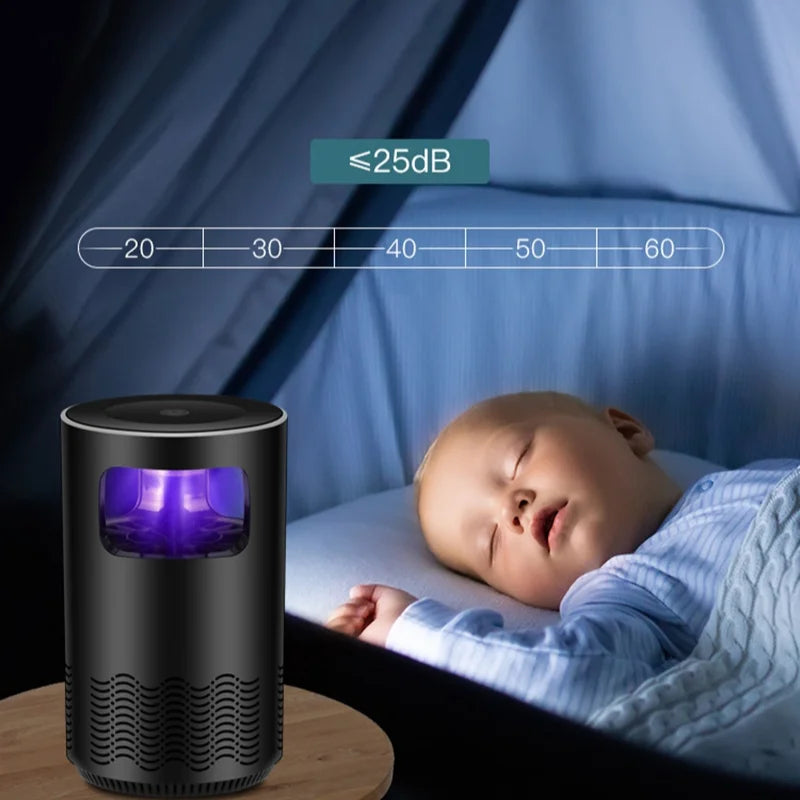 Lenovo muggendodende lamp, ventilator-zuigtype, vliegendodende lamp, elektrische vliegenmepper, muggenverdelger