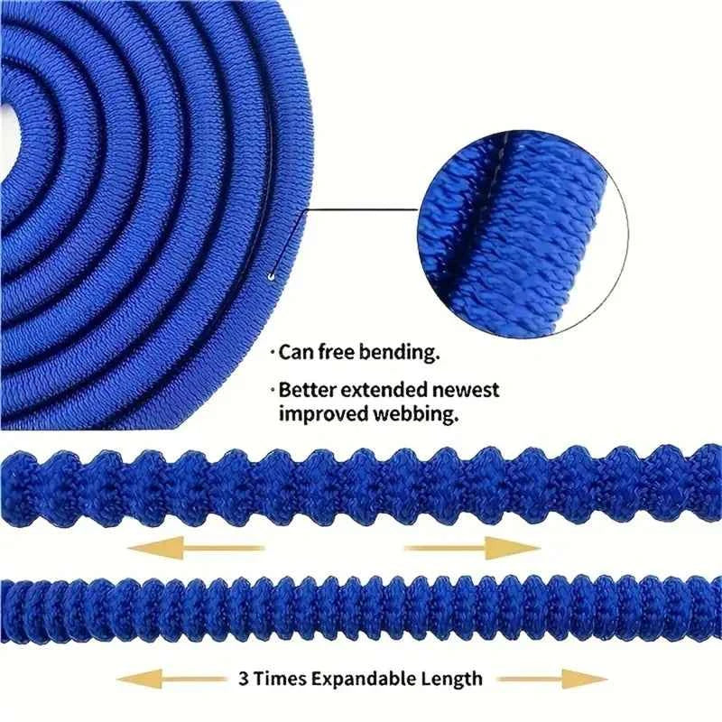 Magic Watering Hose Flexible Expandable Garden Hose Reels Water Hose Pipe Car Wash Hose Quick Connector With 25ft-150ft