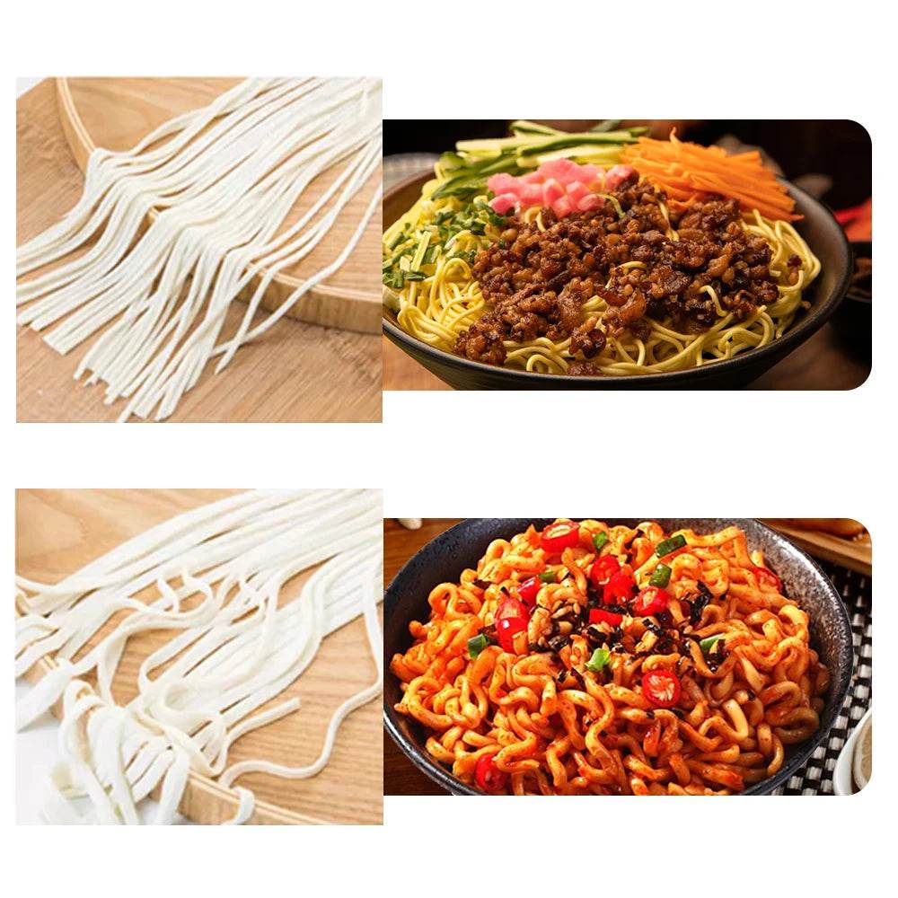 Manual Pasta Maker Stainless Steel Noodle Making Machine Household Dough Pasta Noodles Pressing Machine 2/3 knives Kitchen Tools - Quality Shopping Centre